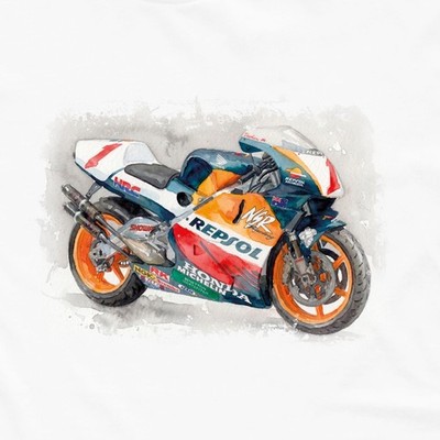 T-shirt maglietta uomo Michael Doohan - MotoGP - Honda NSR 500