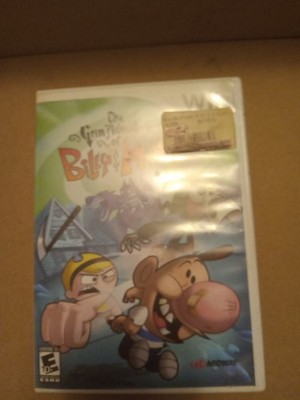 Grim Adventures of Billy & Mandy (Nintendo Wii, 2006) With Instruction Booklet