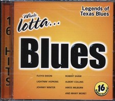 Floyd Dixon Lightnin Hopkins Johnny Winter CD - Legends Of Texa - 078736441923