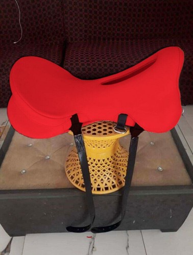 Sillín de resistencia sintético ligero nuevo estilo para asiento de caballo 14"15"16" 17"18" - Imagen 4 de 13