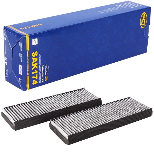SCT Innenraumfilter Pollenfilter Aktivkohle FüR Audi A6 C6 R8 Lamborghini VW XL1-image