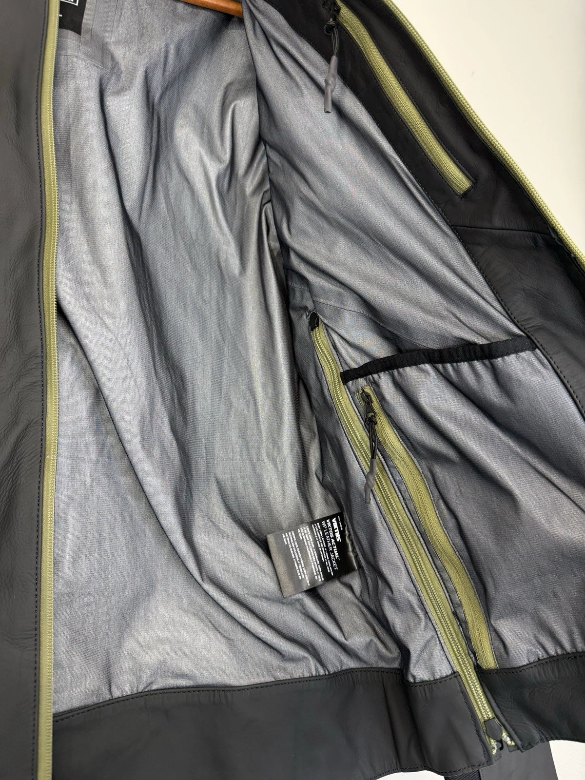 VIKTOS Actual WP Leather Jacket Men's Small Waterproof Tactical Carry Pockets - product detail image 8