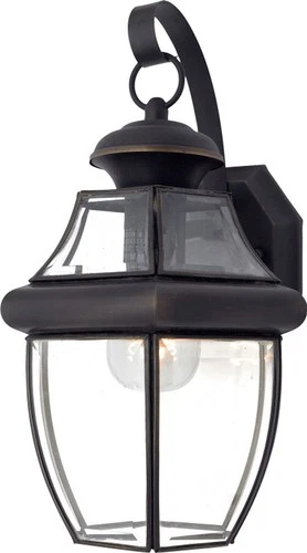 Quoizel NY8316Z Newbury Outdoor Lantern in Bronze - Picture 1 of 2