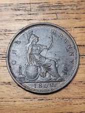 1862 Victorian One Penny ?E? Overstamp on ONE ? Possible Unrecorded Error Variet