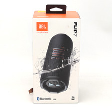 JBL Flip 7 Portable Bluetooth Waterproof Speaker in Black JBLFLIP7BLKAM 