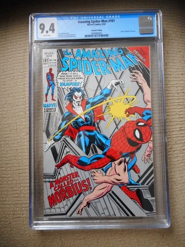 The Amazing Spider-Man #101 First Morbius 2nd Print CGC 9.4 (Near Mint)