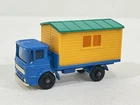 Matchbox Lesney Superfast Site Hut Truck Blue & Green & Yellow NICE !