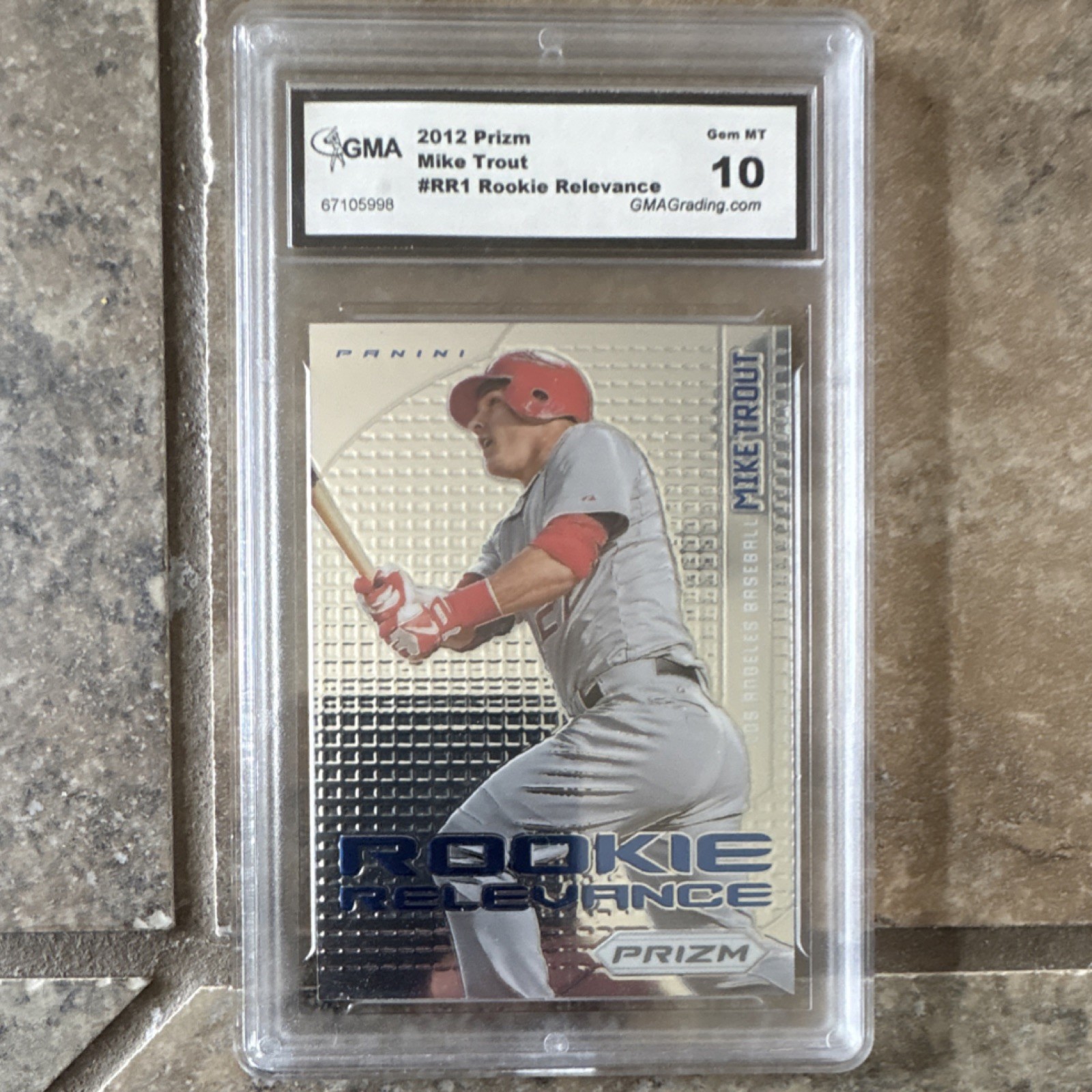 2012 Panini Prizm - Rookie Relevance Mike Trout #RR1