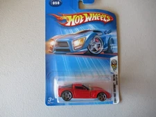 2004 HOT WHEELS #058 FIRST EDITION C6 CHEVY CORVETTE RED 58/100 NEW 1:64 HW