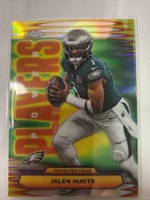 Jalen Hurts 2025 Topps Chrome Football #PP-4 Refractor Power Players Eagles