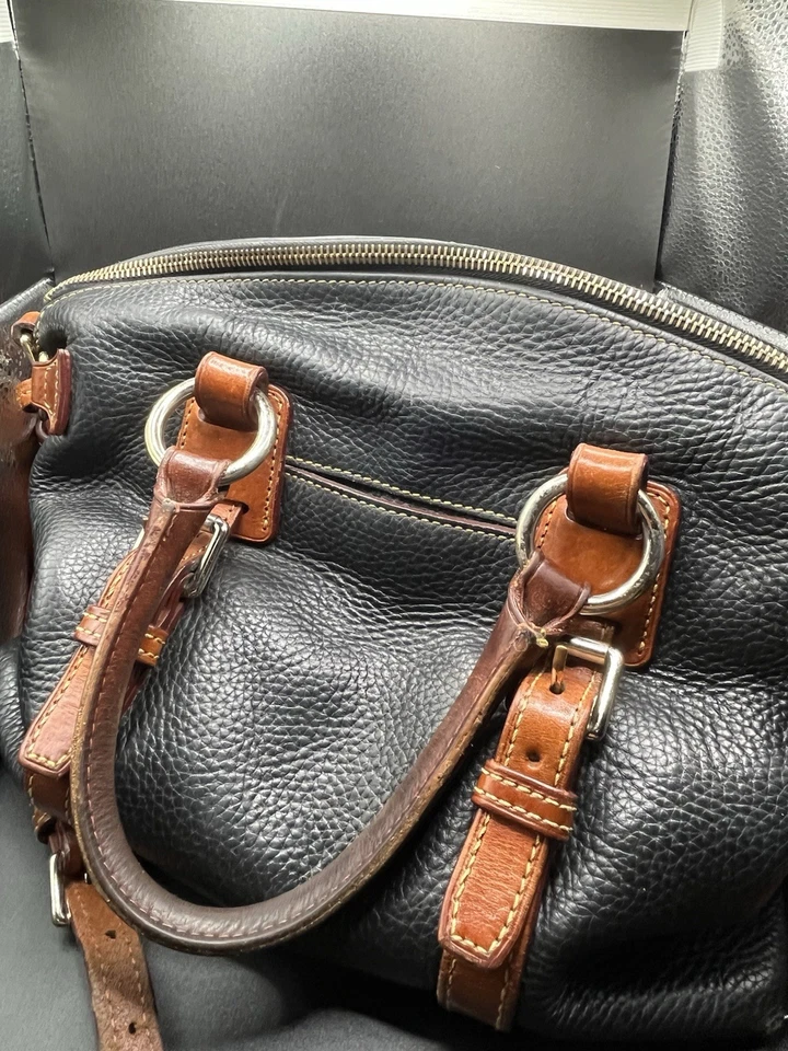 Dooney&Bourke Pebble Grain Bristol Caramel Leather Satche&Wallet SEE DESCRIPTION - Image 3 of 4