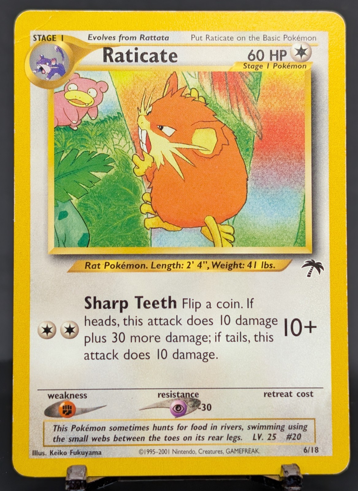 Pokemon Raticate #6/18 English Southern Islands