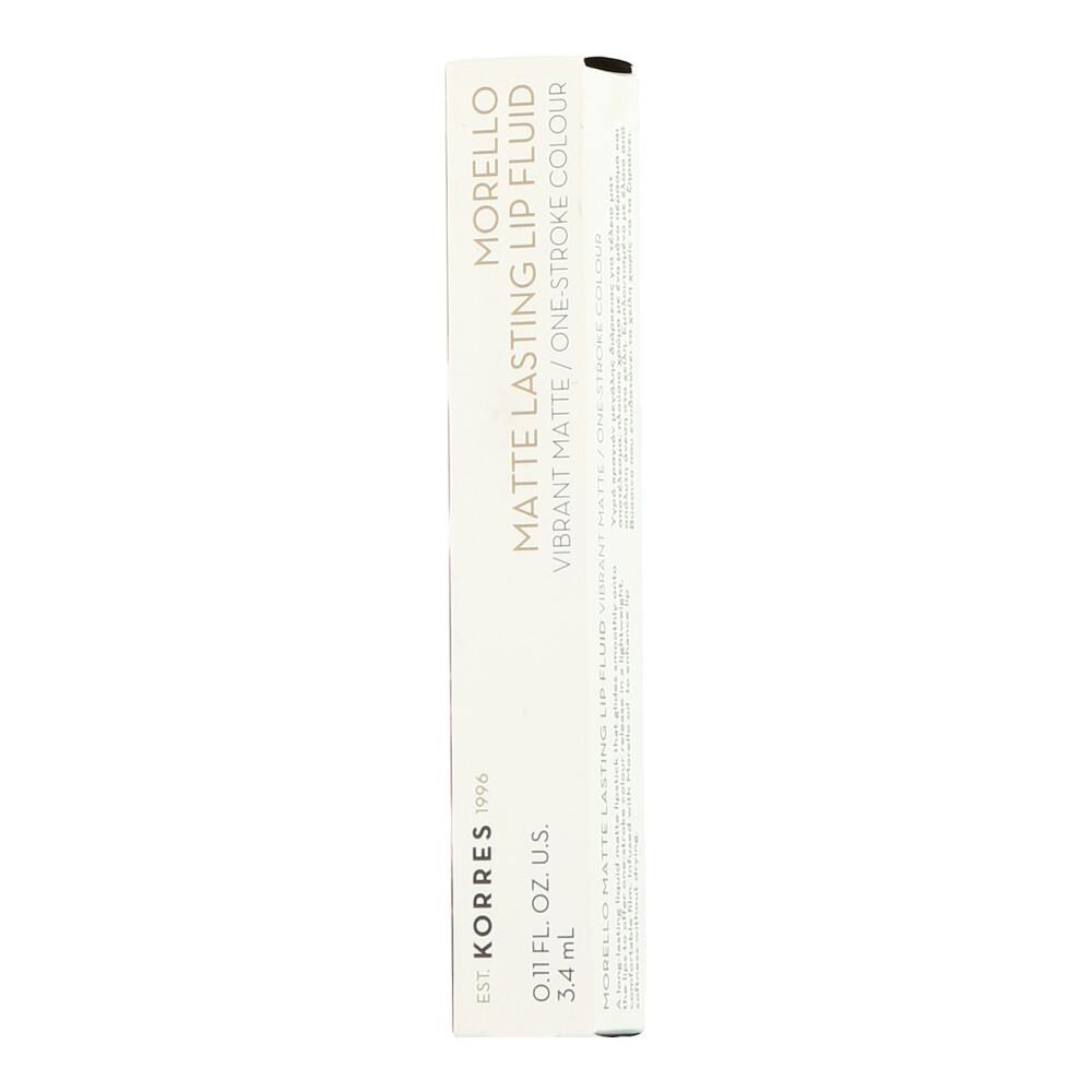 Матирующий флюид для губ Korres Morello 06 Romantic Nude 34мл 4290₽