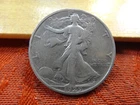 1929-S United States Walking Liberty Half Dollar 50c 90% Silver Coin