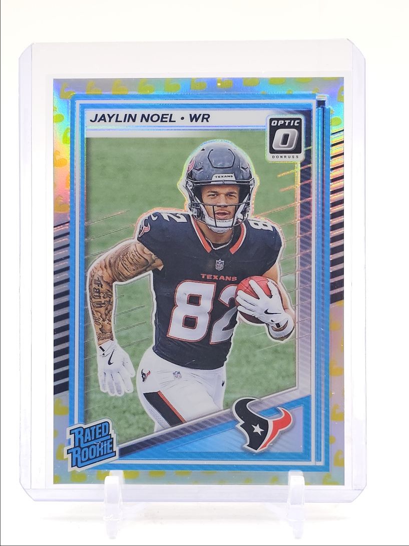 JAYLIN NOEL 2025 DONRUSS OPTIC RATED ROOKIE FLEX PRIZM #241 RC /199 Q2091