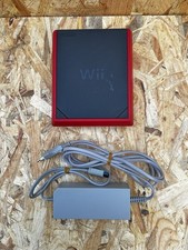Nintendo Wii Mini Rossa/Nera + Cavo Alimentazione - Console Testata Funzionante