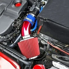 3" Car Cold Air Intake Filter Induction Kit Pipe Power Flow Hose System