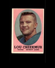 1958 Topps 81 Lou Creekmur VG-EX #D1,530381