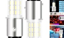 1157 LED Brake Light Bulb, 2057 2357 7528 1157 BAY15D Daylight White 6000K