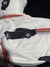 Disney Cars Lightning McQueen Red/black/Gray/White Full Size Flat Sheet Fitted