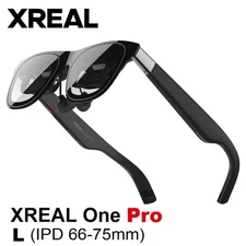 Xreal One Pro 3DoF Smart AR Glasses with X1 Chip 171" 57° FOV 120Hz IPD 66-75mm