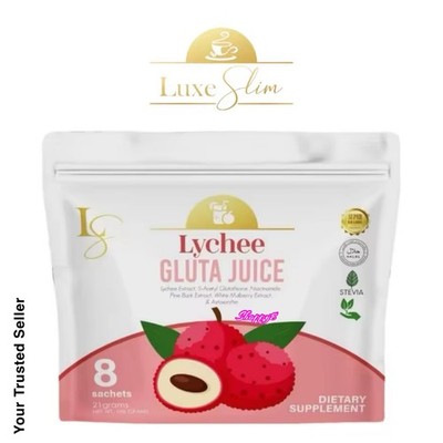 Luxe Slim Lychee Gluta Juice 8 sachet