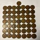 1917-P Lincoln WHEAT Cents Roll Of 50 Coins In Nice Condition See Pics#6