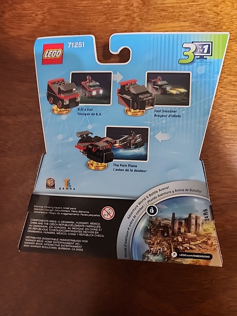 New * LEGO 71251 Dimensions The A Team Fun Pack ( Sealed Box