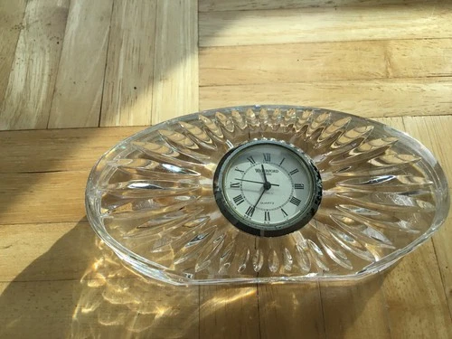 Vintage WATERFORD CRYSTAL CLOCK PRE-OWNED