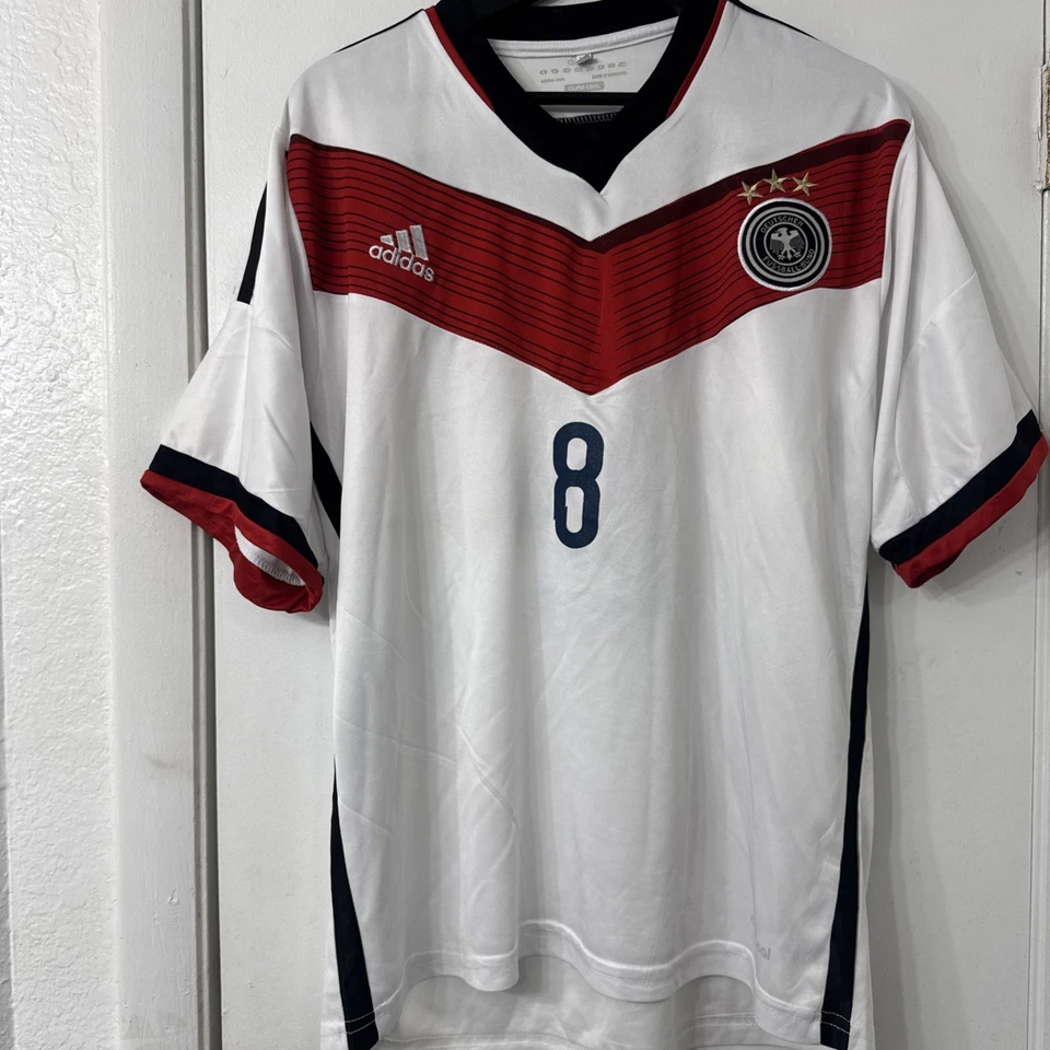 Camiseta Mesut Ozil #8 Alemania Mundial 2014 - Talla L, Camiseta de Fútbol Foto 3 de 4