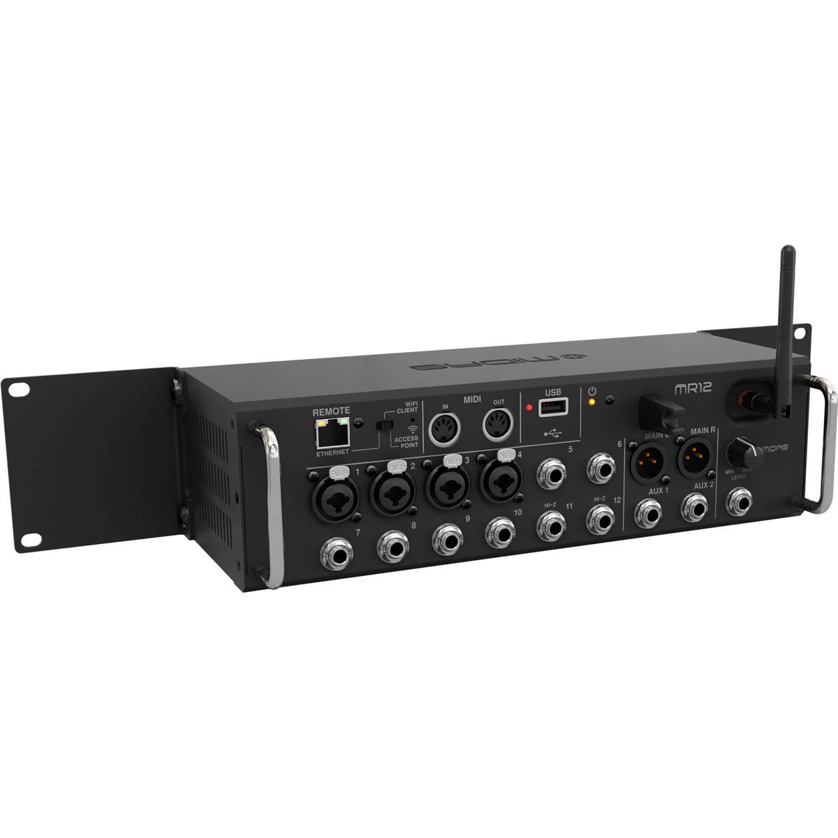 Midas MR12 12-Input Digital Mixer with Wi-Fi and USB