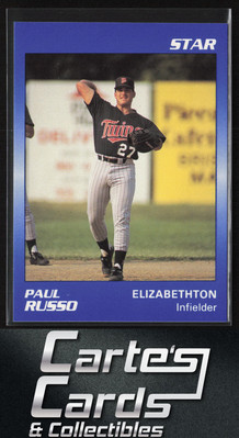 Paul Russo 1990 Star Elizabethton Twins #20 Elizabethton Twins
