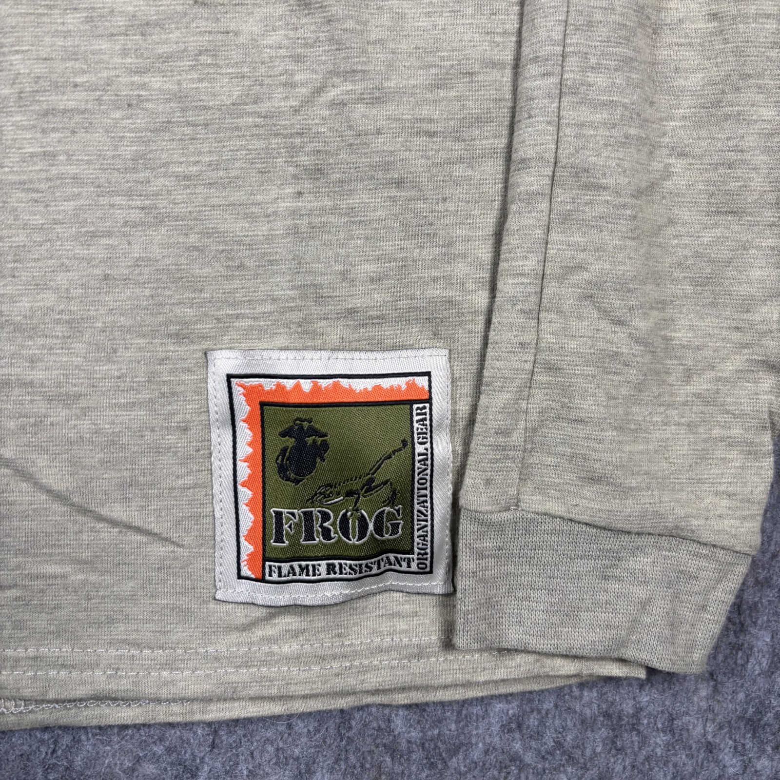 Potomac Field Gear FROG Long Sleeve Shirt Base Layer Men Small Tan Army Military