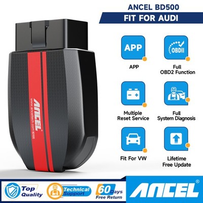 ANCEL BD500 for VW Audi Car Diagnostic Tool All System OBD2 Scanner ABS SRS EPB