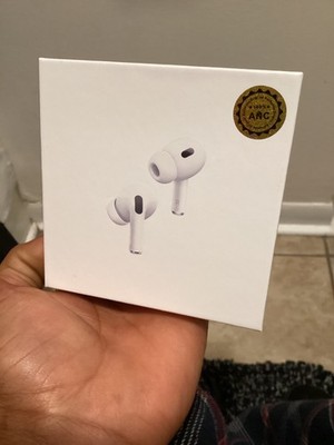 New!Apple AirPods Pro 2nd Generation with MagSafe Wireless Charging Case - White