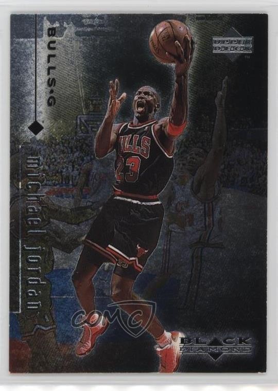 1998-99 Upper Deck Black Diamond Sample Michael Jordan #23 HOF 1iy8