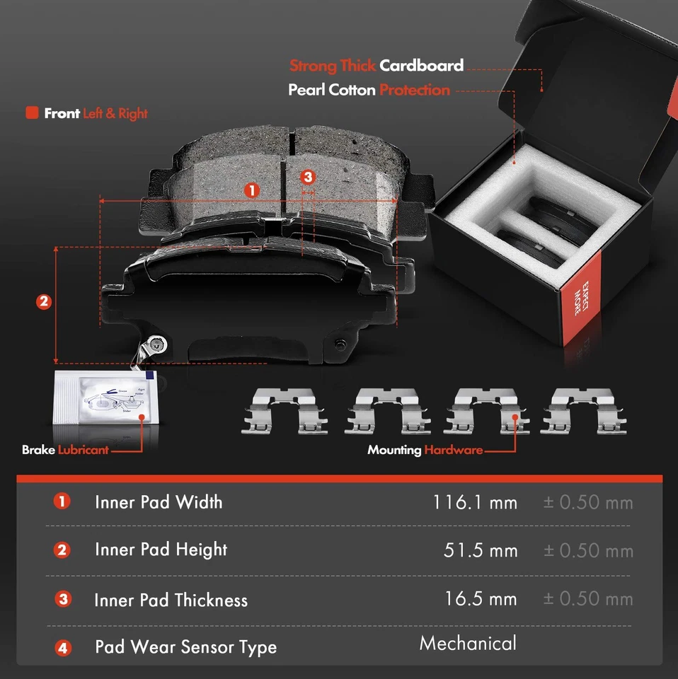 Nuevo rotor de freno delantero perforado y pastilla de freno para Scion xA xB 2004 2005-2006 L4 1,5 L Foto 3 de 4