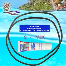 2-PACK + LUBE TUBE For Header O-Ring HAXHOR1930 Fits Hayward From Liberty Seals