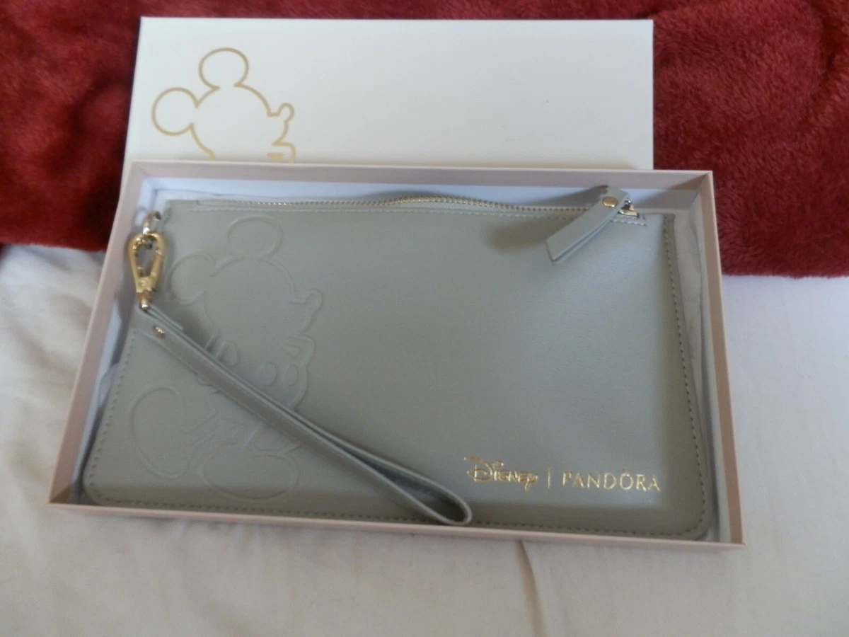 BNWB GENUINE PANDORA LTD ED DISNEY LEATHER CLUTCH BAG PURSE eBay