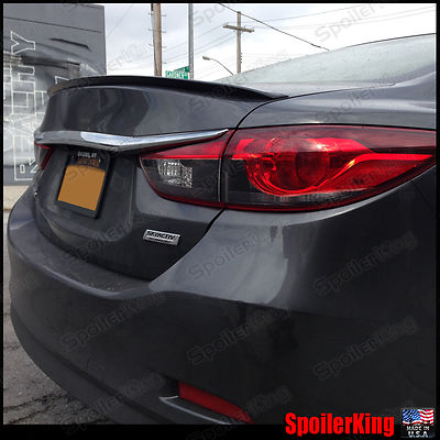 Rear Trunk Lip Spoiler Wing (Fits: Mazda 6 2014-2021) SpoilerKing 244L