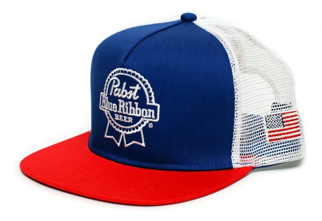 pabst blue ribbon beanie