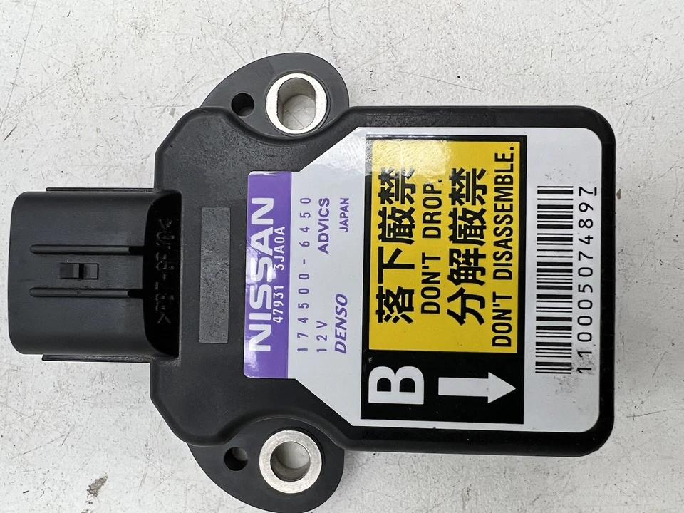 2015 Nissan NV 2500 4.0L Yaw Rate Speed Gravity Sensor OEM. - Imagem 3 de 4