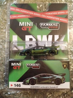 MINI GT 146 LB WORKS Lamborghini Huracán GT Magic Green LHD
