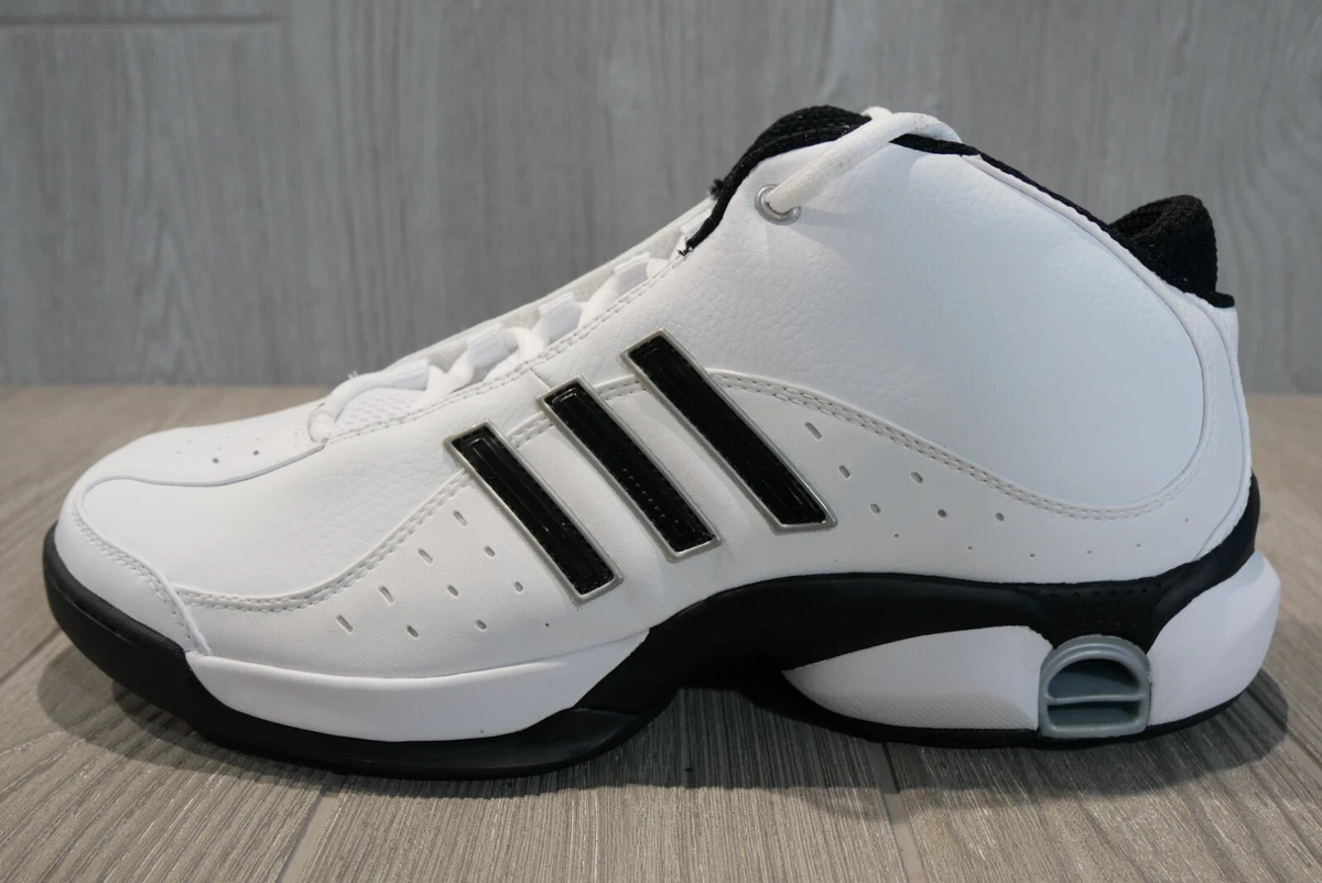 New Rare Vintage Adidas A Cub Specialist White Basketball Shoes 2006 Mens 12 OSS