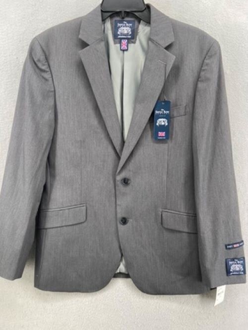 FILA Giacca blazer da uomo The Savile Row Company nuova con etichette taglia 40 anni grigio erica seno singolo