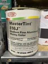 Axalta, Cromax, Master Tint, 816J, Medium Fine Aluminum, (1 Quart)