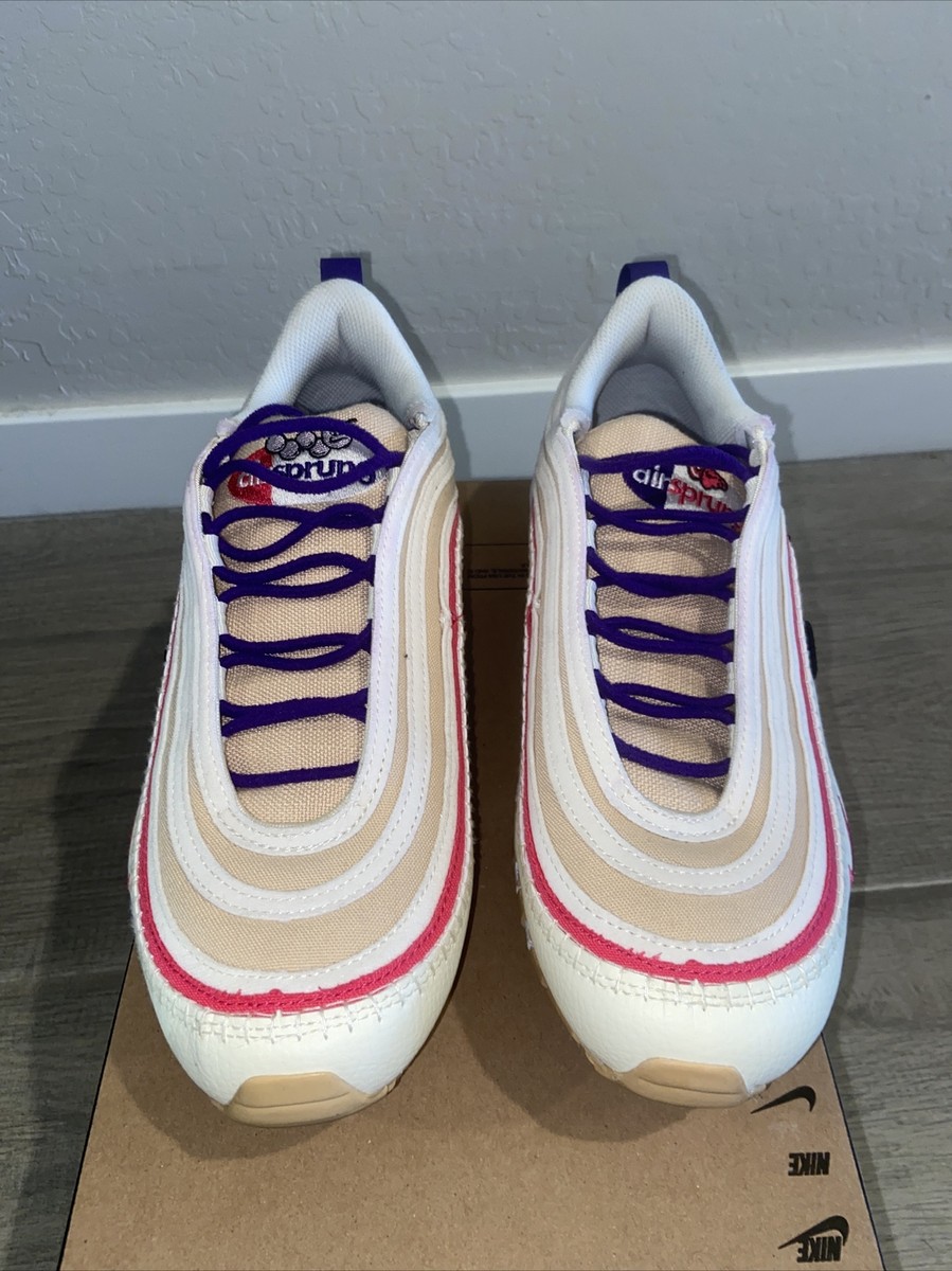 Nike Air Max 97 SE Men\'s Size 6.5 \'Air Sprung Sail Electro Purple\' DH4759-200 Nike Air Max 97 SE  main image 4