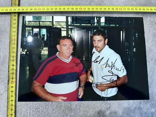 FOTO PICTURE PHOTO GENOA AUTOGRAFATA SIGNED NO MAGLIA MATCH WORN FOTO PICTURE PHOTO GENOA AUTOGRAFATA SIGNED NO MAGLIA MATCH WORN