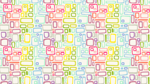 Per 1//4 Metre Makower Patchwork Fabric Uptown Rainbow Bubbles Grey