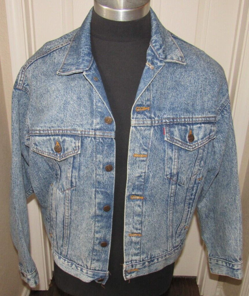 リーバイス 70507 USA MENS SIZE LARGE LEVI'S JACKET 70507 WITH HARLEY 95TH ANNIVERSARY